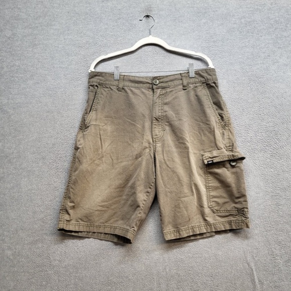 VANS Men‎ Shorts 34 Brown Cargo Y2K Baggy Skate